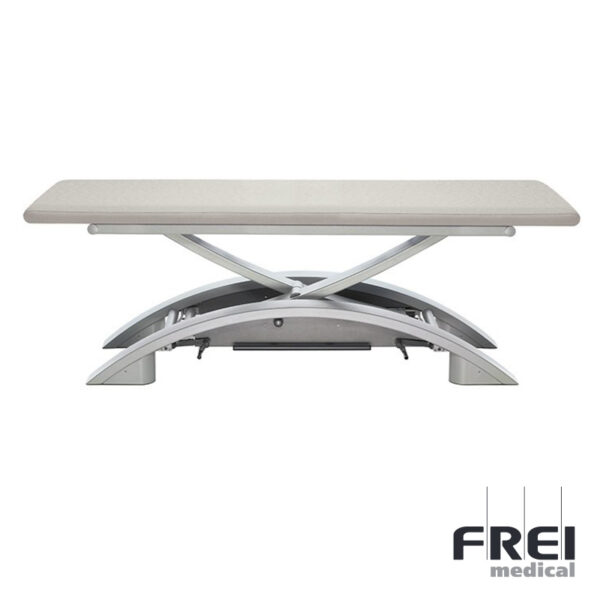 Table de massage électrique bobath pour kiné de couleur beige Frei medical