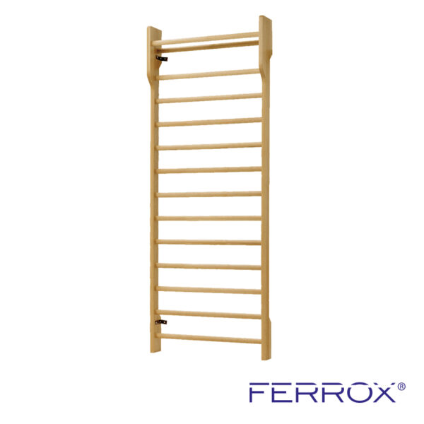 Espalier en bois utilisé en rééducation par les kinés de marque FERROX